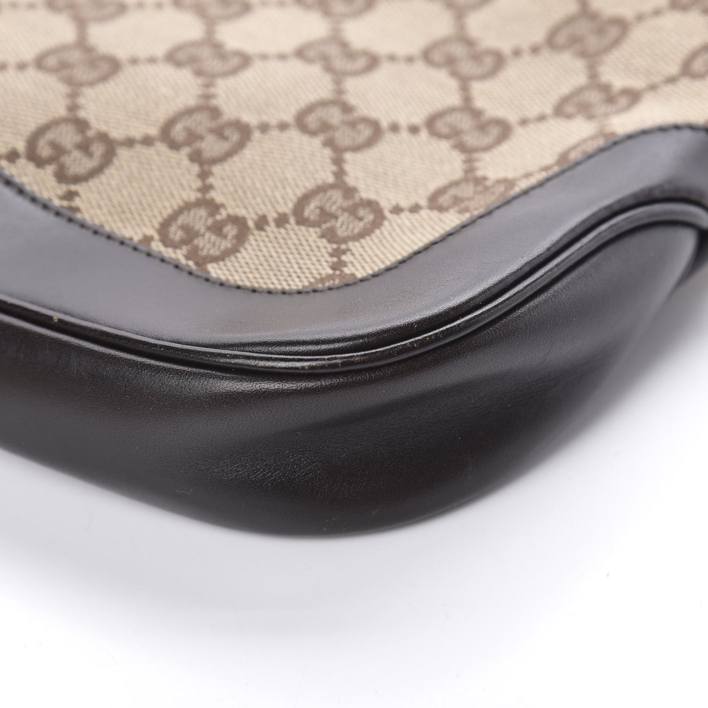Monogram Web Small Jackie O Hobo Dark Brown