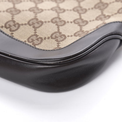 Gucci Monogram Web Small Jackie O Hobo Dark Brown 11 of 18