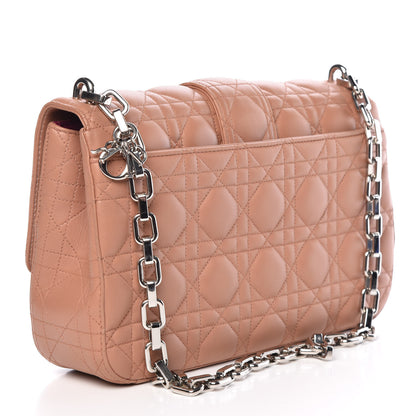 Christian Dior Lambskin Cannage Medium Miss Dior Flap Bois de Rose 3 of 11