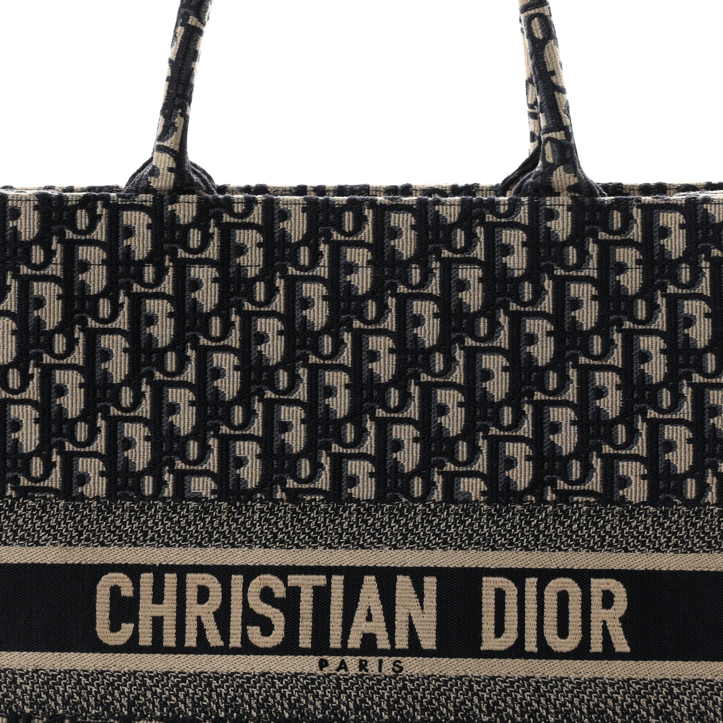 Oblique Large Book Tote Blue Multicolor