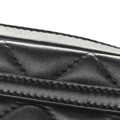 Chanel Lambskin Quilted Waist Bag Black 13 of 16