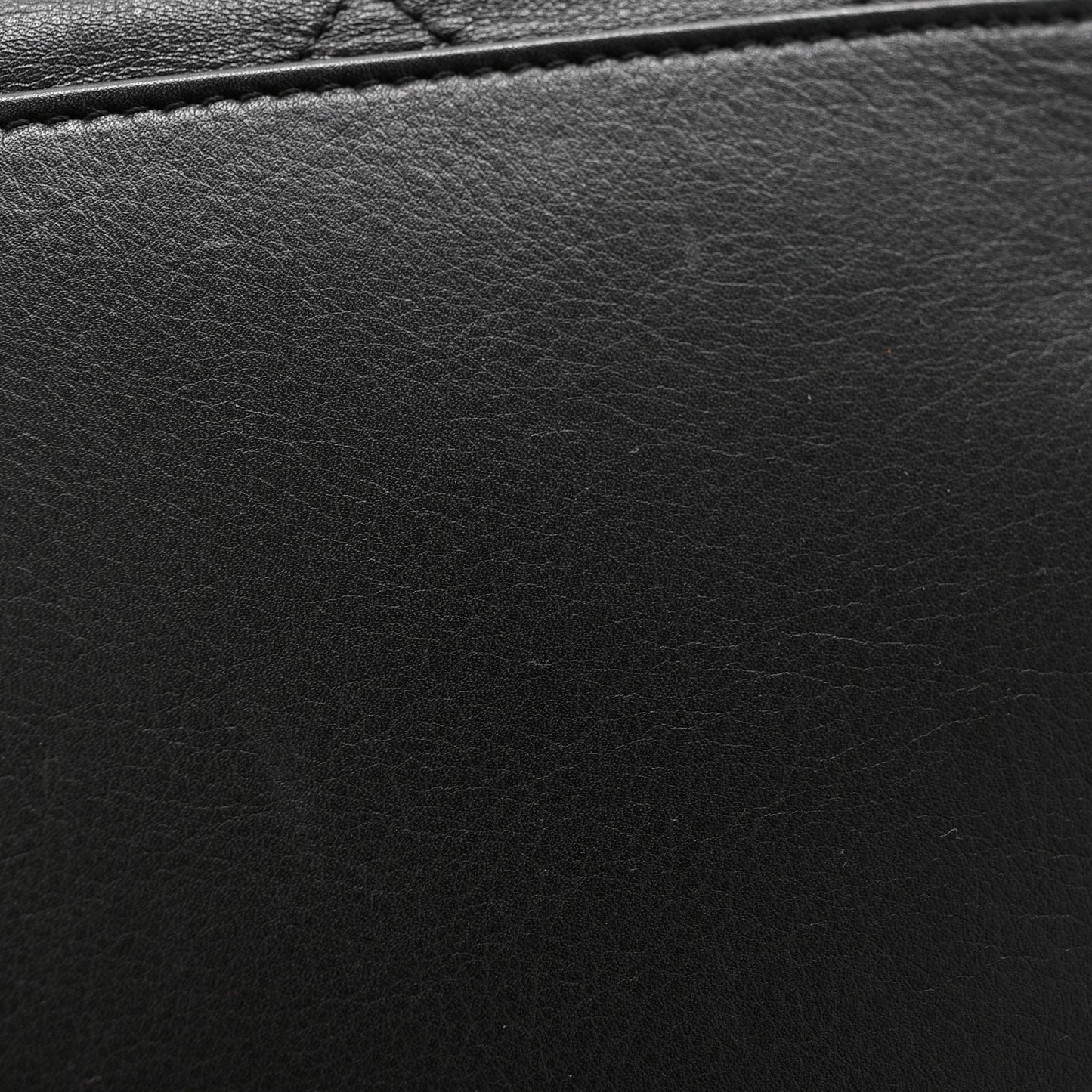 Calfskin Quilted Large Coco Pleats Tote Black