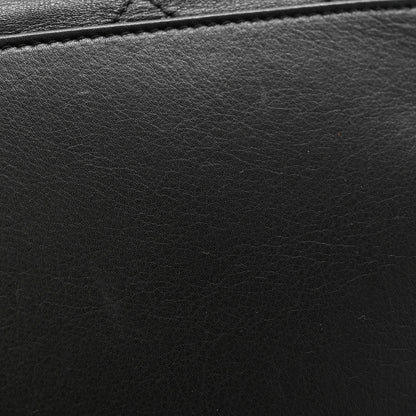 Chanel Calfskin Quilted Large Coco Pleats Tote Black 13 of 13