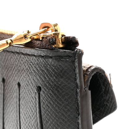 Louis Vuitton Monogram Recto Verso Card Holder Black 12 of 14