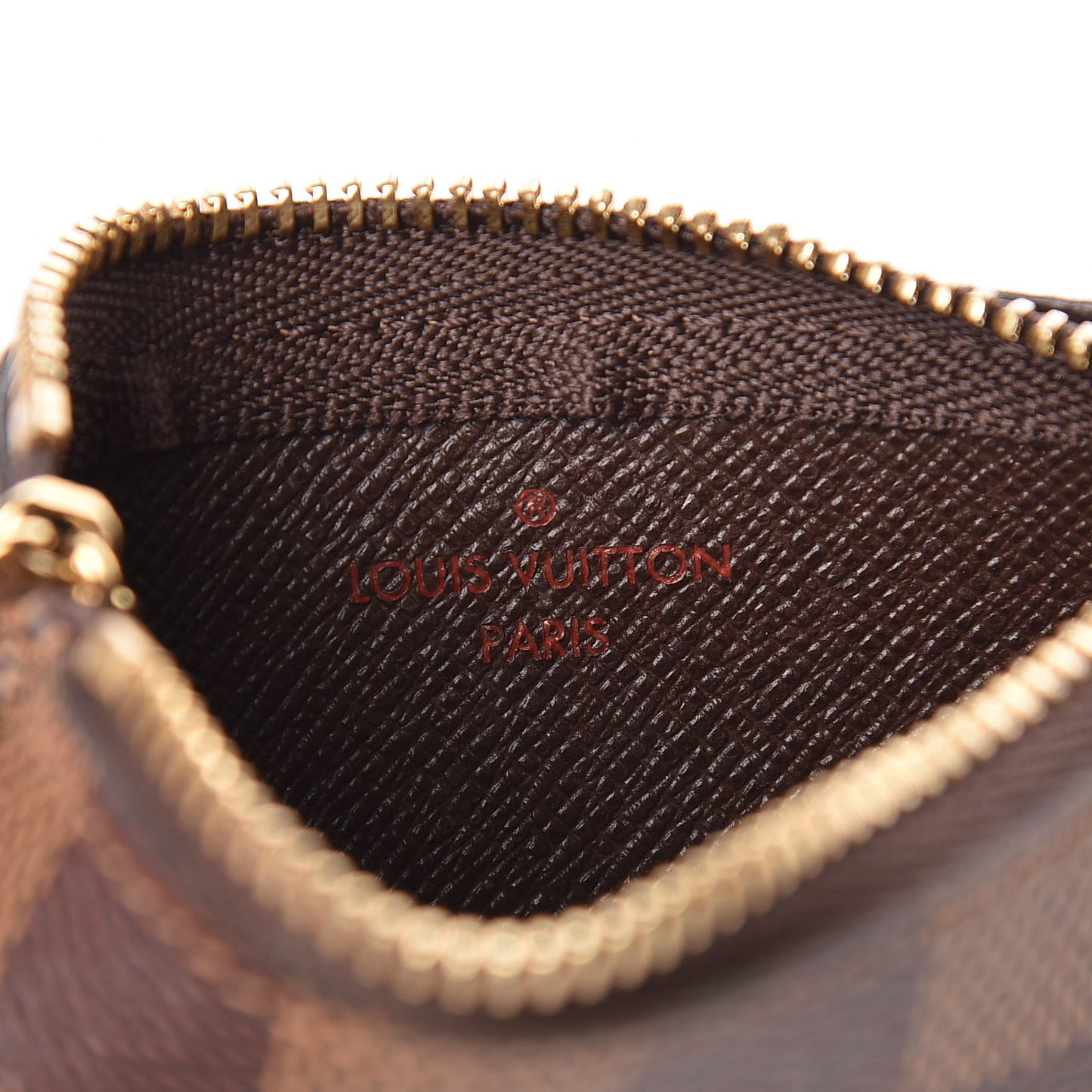 Damier Ebene Key Pouch