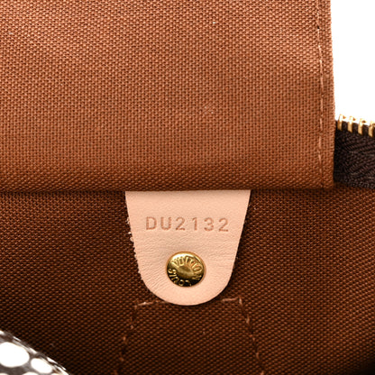 Louis Vuitton Monogram Kusama Town Speedy 30 White 6 of 10
