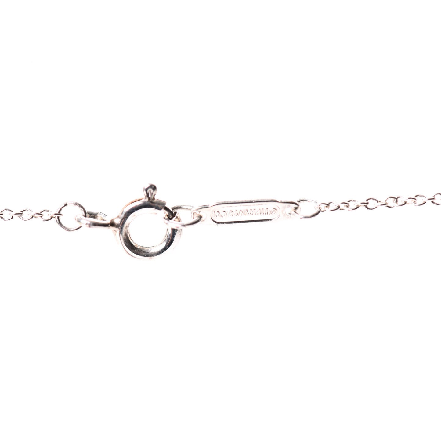 Sterling Silver Return to Tiffany Heart Key Pendant Necklace