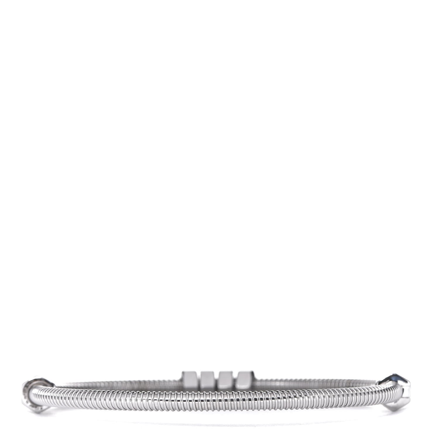 Cartier 18K White Gold Ecrou de Cartier Bracelet 18 2 of 4