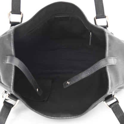 Gucci Nylon Monogram Medium Abbey Shoulder Bag Black 4 of 9