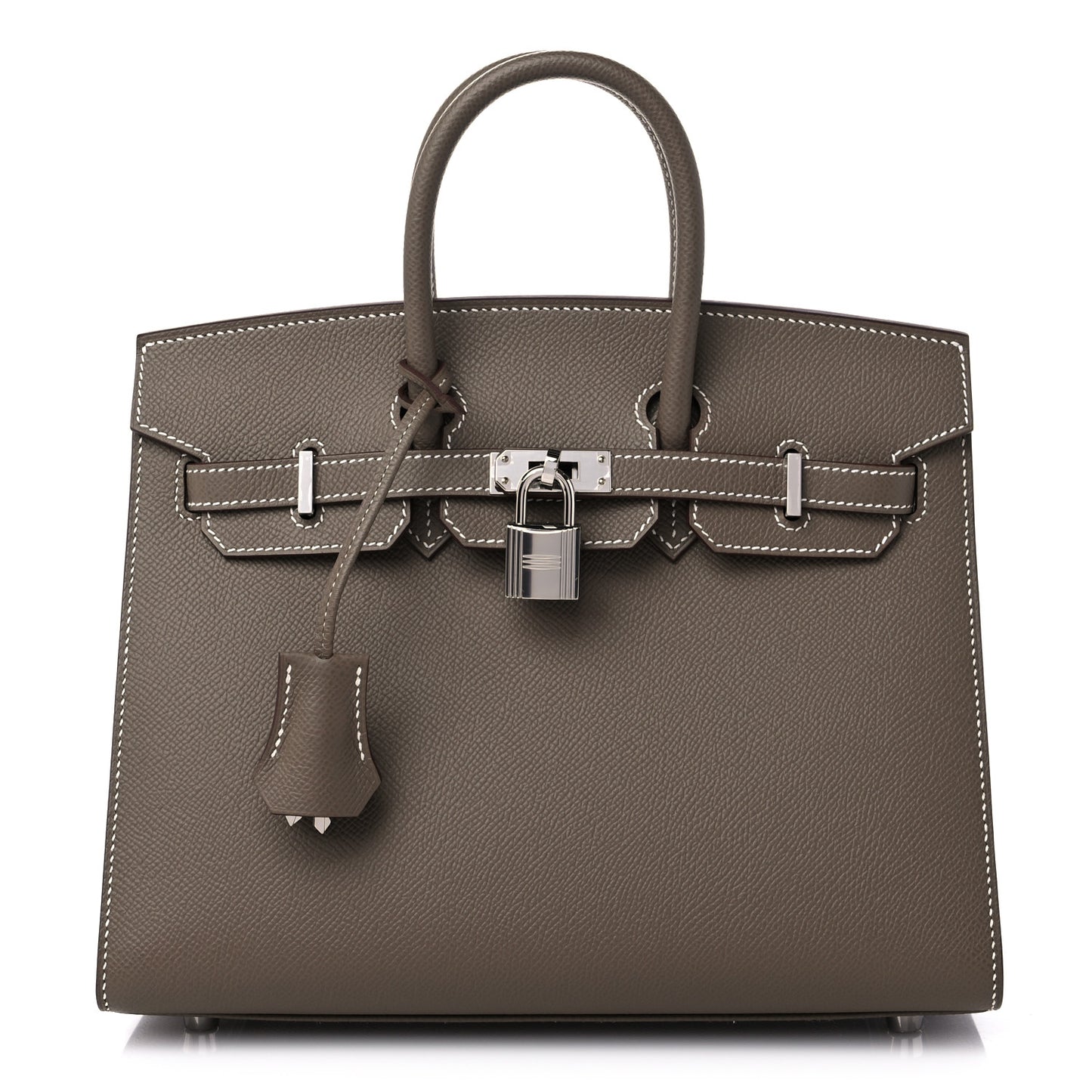 Epsom Birkin Sellier 25 Etoupe