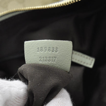 Gucci Monogram Large D Gold Hobo Mint Green 9 of 10