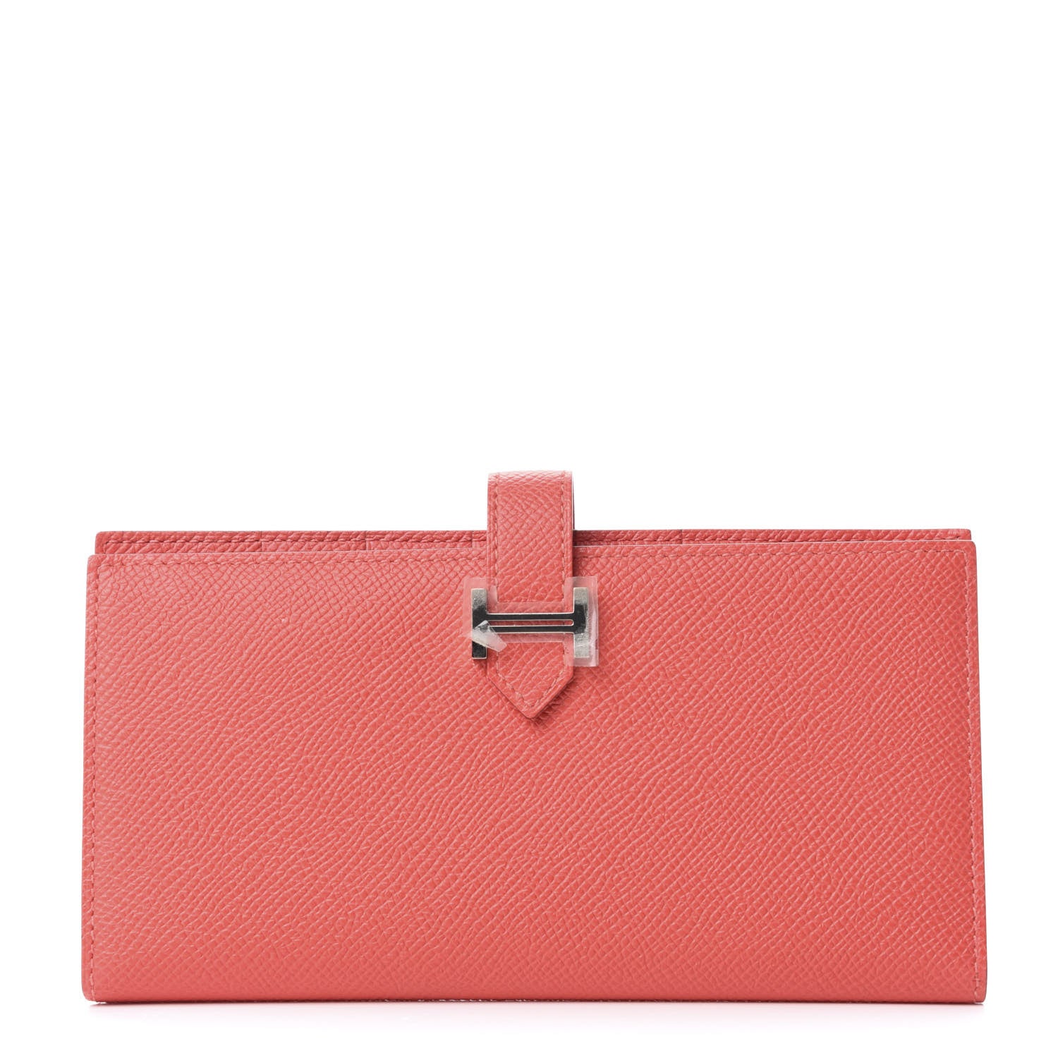 Hermes Epsom Bearn Gusset Wallet Rose Jaipur 1 of 7