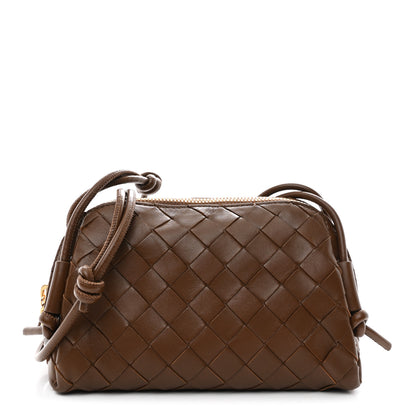 Bottega Veneta Nappa Intrecciato Mini Concert Pouch Noccio 1 of 10