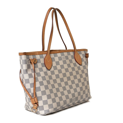 Louis Vuitton Damier Azur Neverfull PM 3 of 18