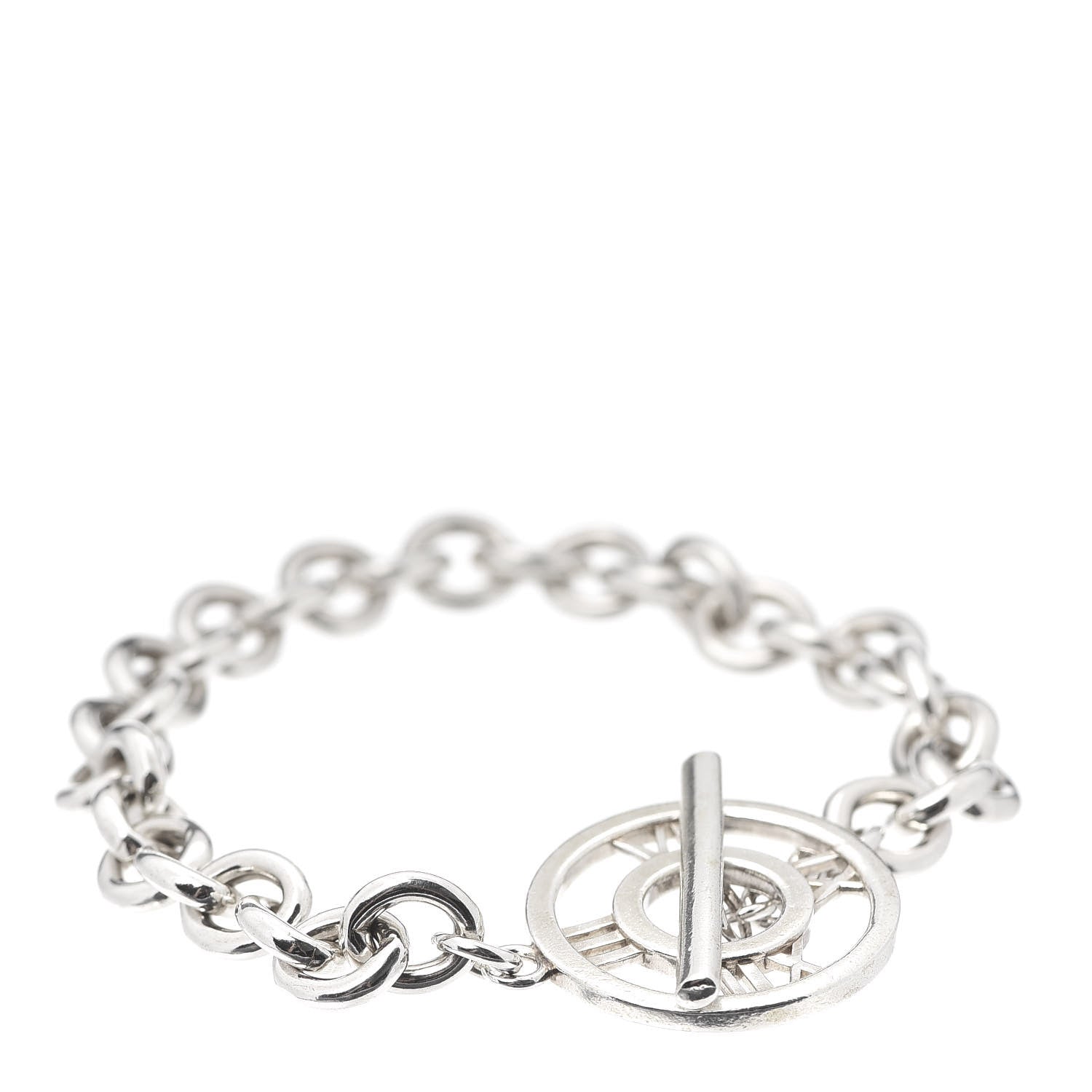 Tiffany Sterling Silver Atlas Toggle Bracelet 1 of 4