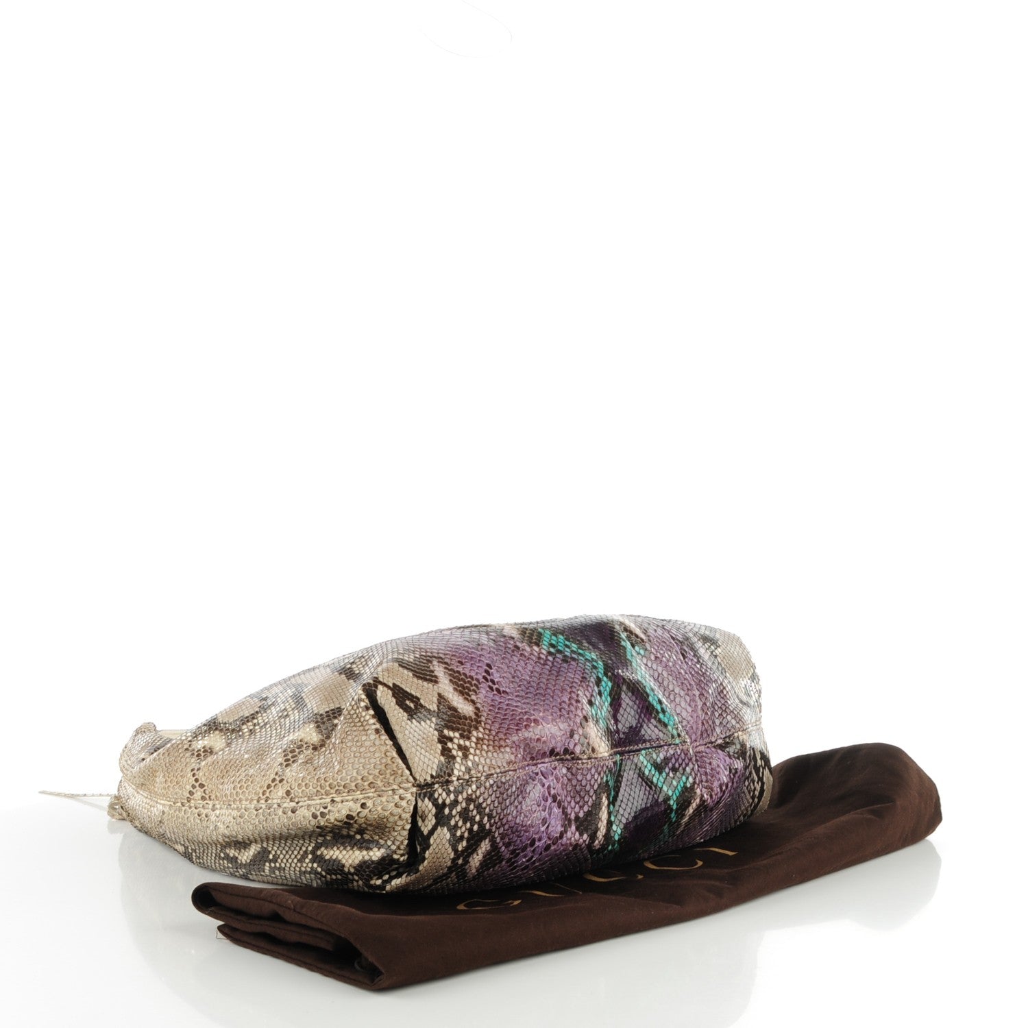 Gucci Python Large Soho Hobo Grape Multicolor 4 of 7