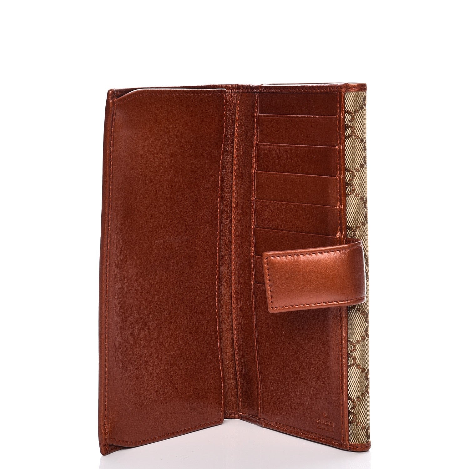 Gucci Monogram Dice Continental Wallet Bronze 5 of 10