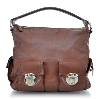 Marc Jacobs Leather Large Multipocket Hobo Bag 1 of 9