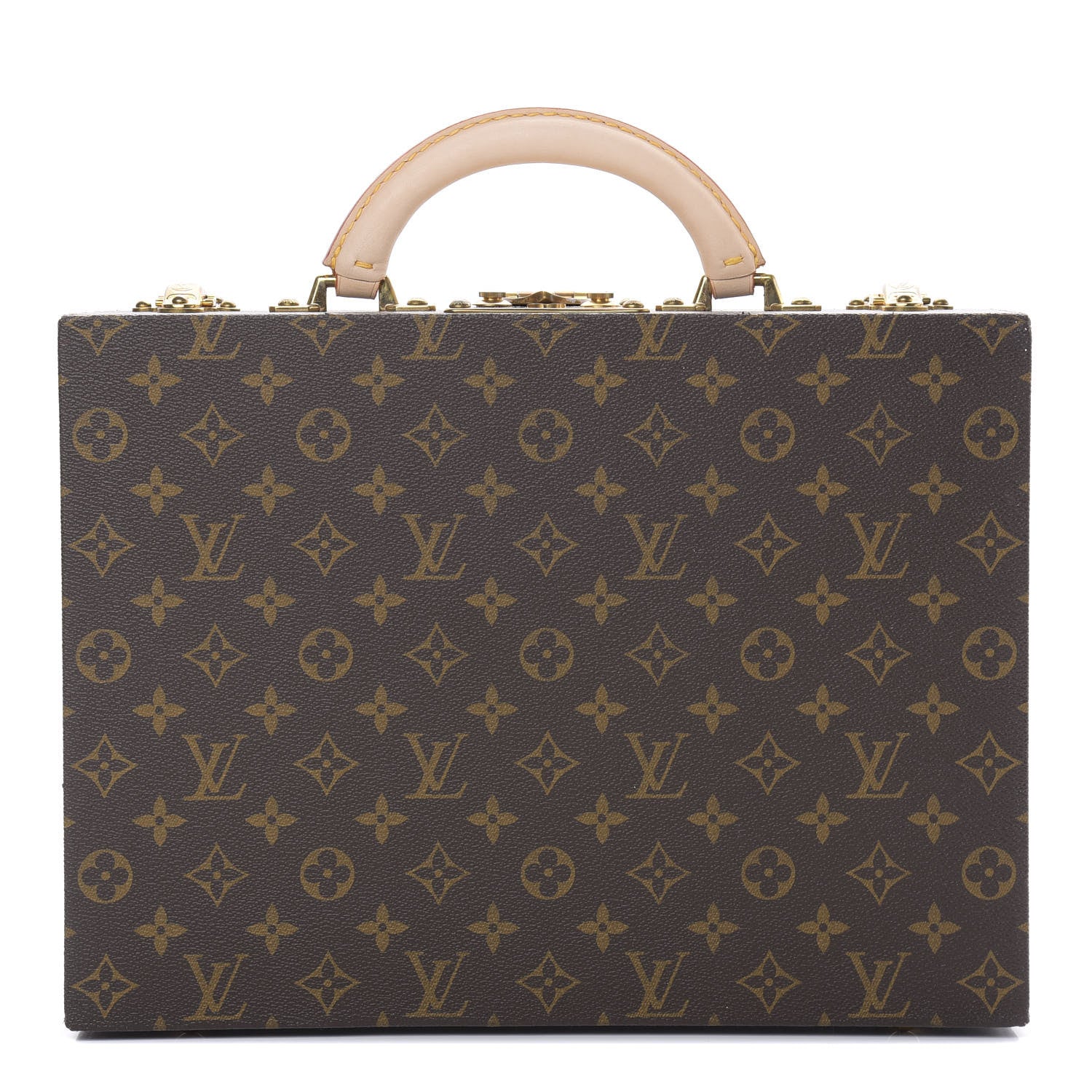 Louis Vuitton Monogram Jewellery Case Hard Trunk 1 of 15