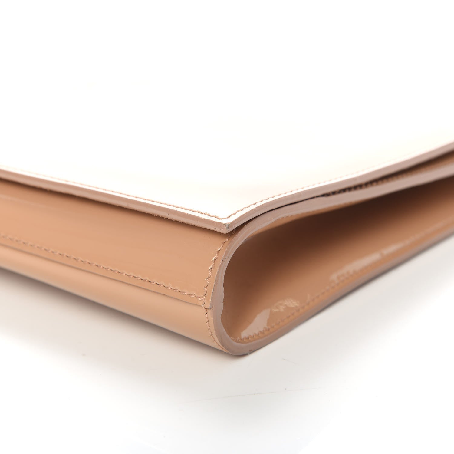 Saint Laurent Patent Calfskin Monogram Large Belle De Jour Clutch Chair 8 of 9