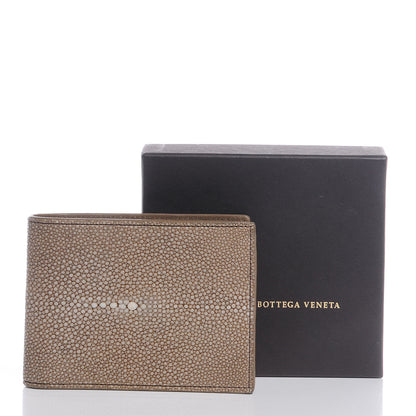 Bottega Veneta Stingray Mens Bi-Fold Wallet Bronze 5 of 9
