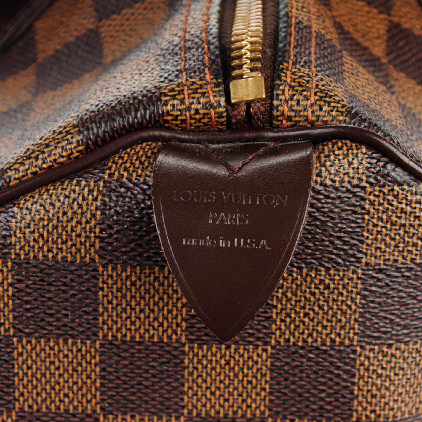 Louis Vuitton Damier Ebene Speedy 30 6 of 8