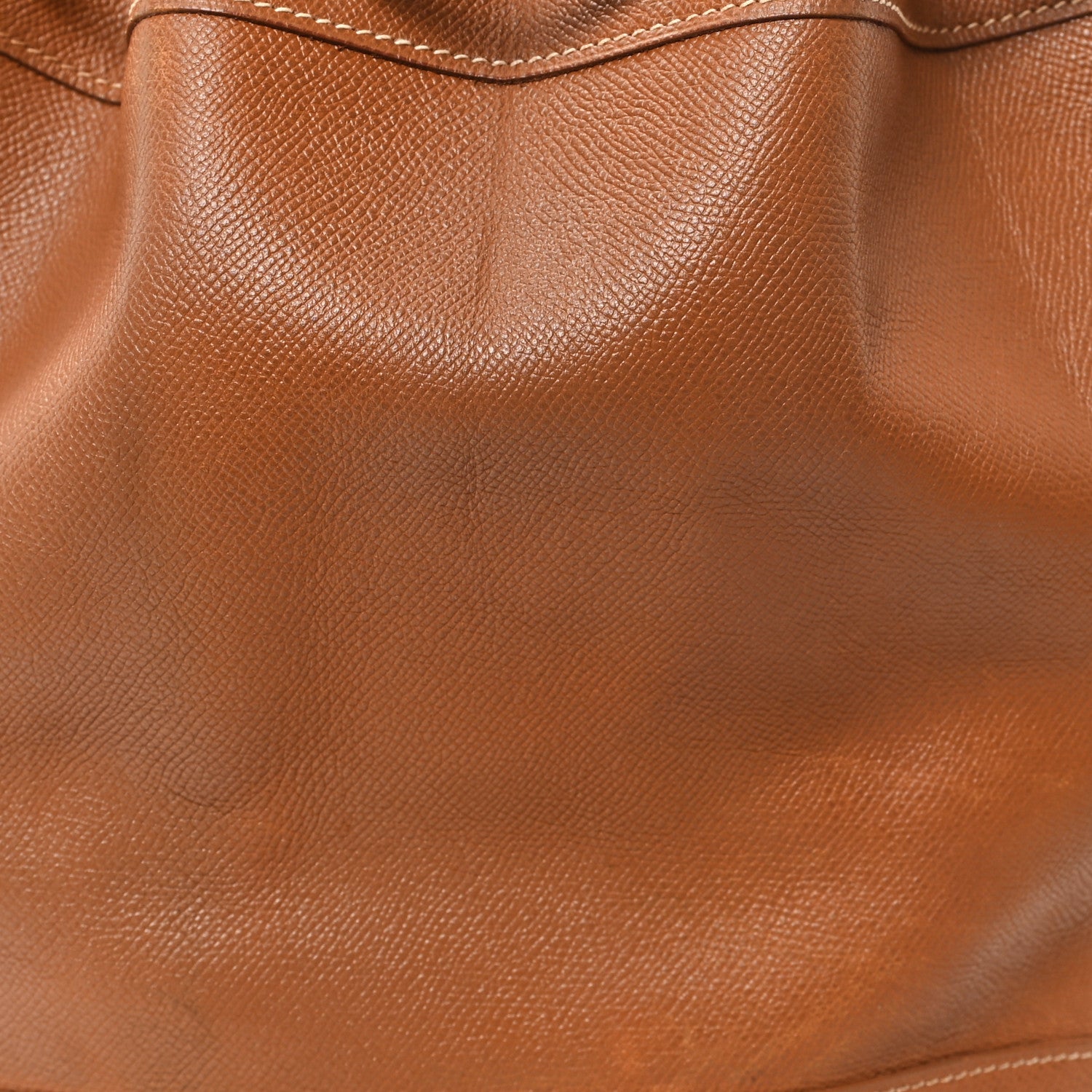 Hermes Courchevel Market Drawstring Bag 28 Gold 7 of 12