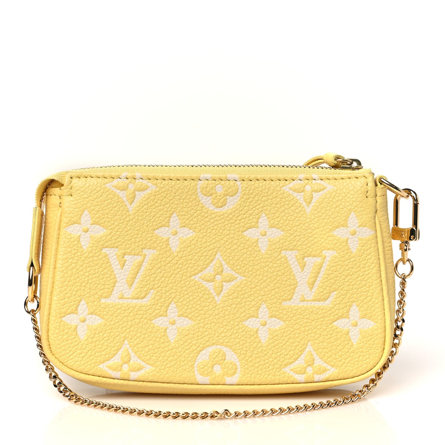 Empreinte Monogram Mini Pochette Accessories Lemon Curd Yellow