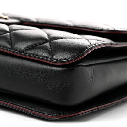 Chanel Calfskin Quilted Large Perfect Edge Flap Black 10 of 10