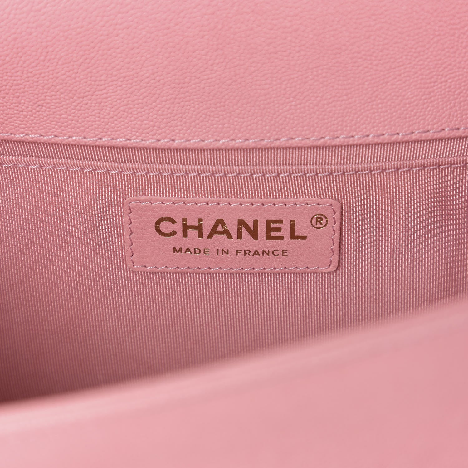 Chanel Caviar Quilted Medium Boy Flap Pink 9 of 18