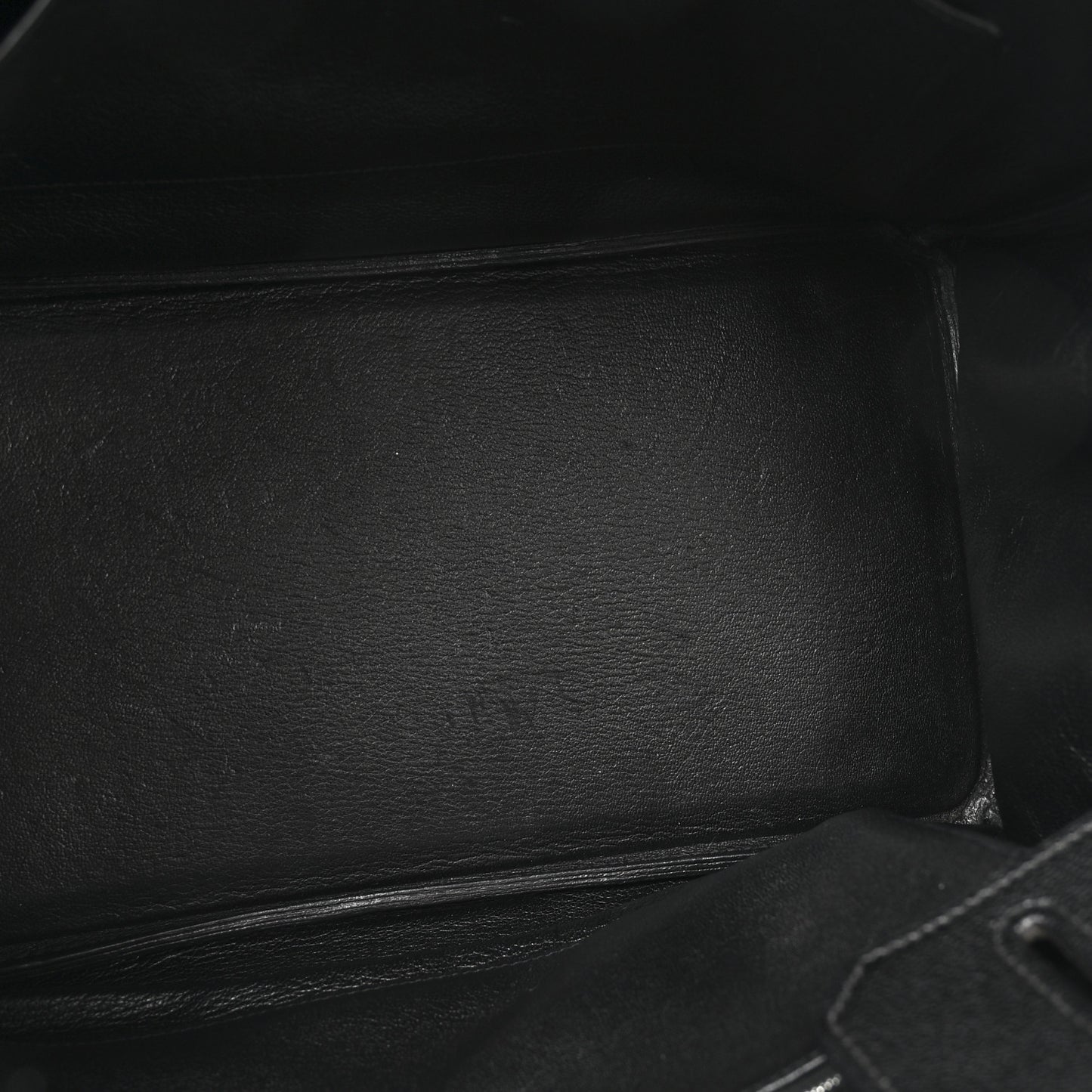 Chevre De Coromandel Birkin 35 Black
