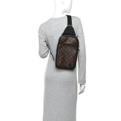 Louis Vuitton Monogram Macassar Avenue Sling Bag NM 2 of 9
