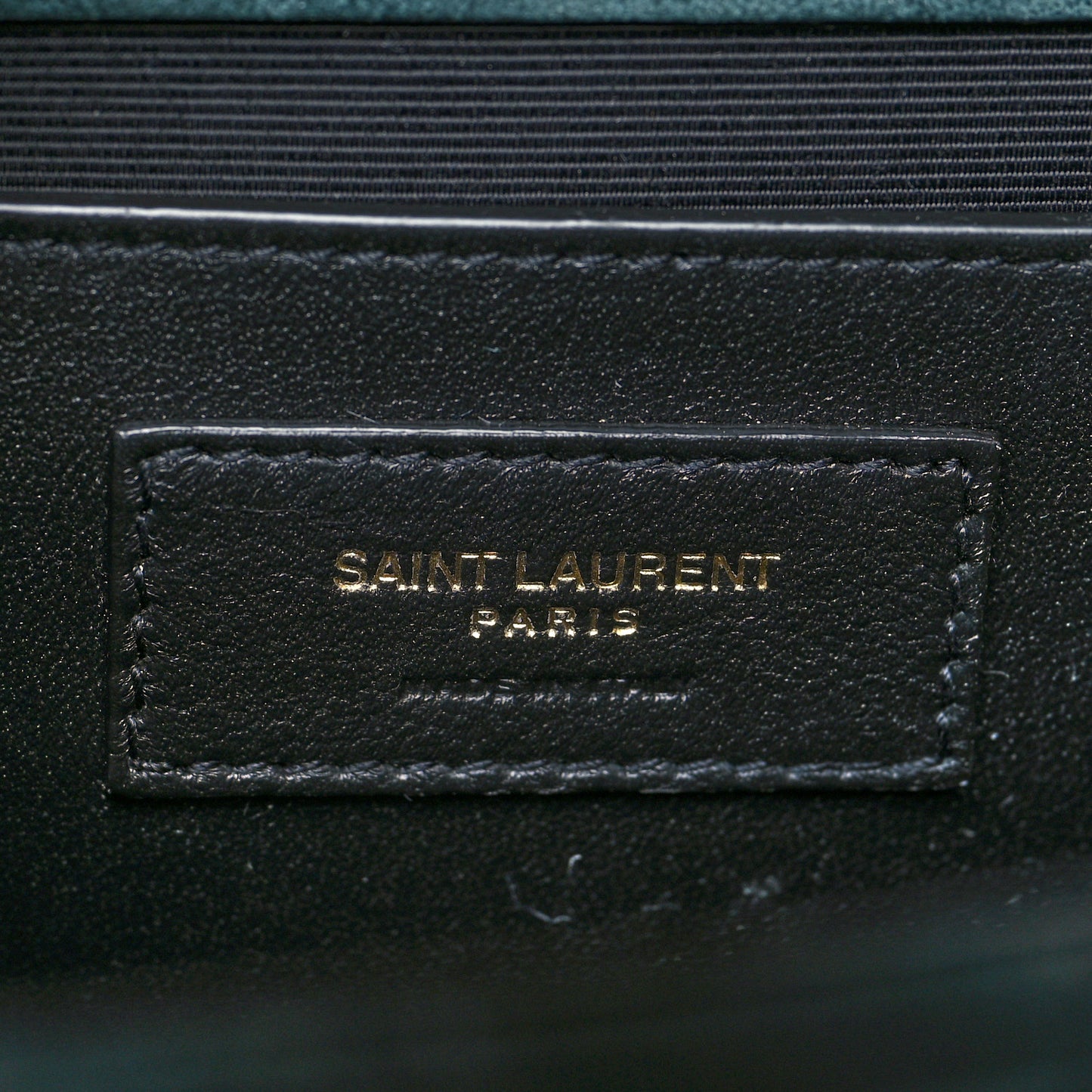 Suede Mixed Matelasse Triquilt Medium Monogram Envelope Satchel Algae