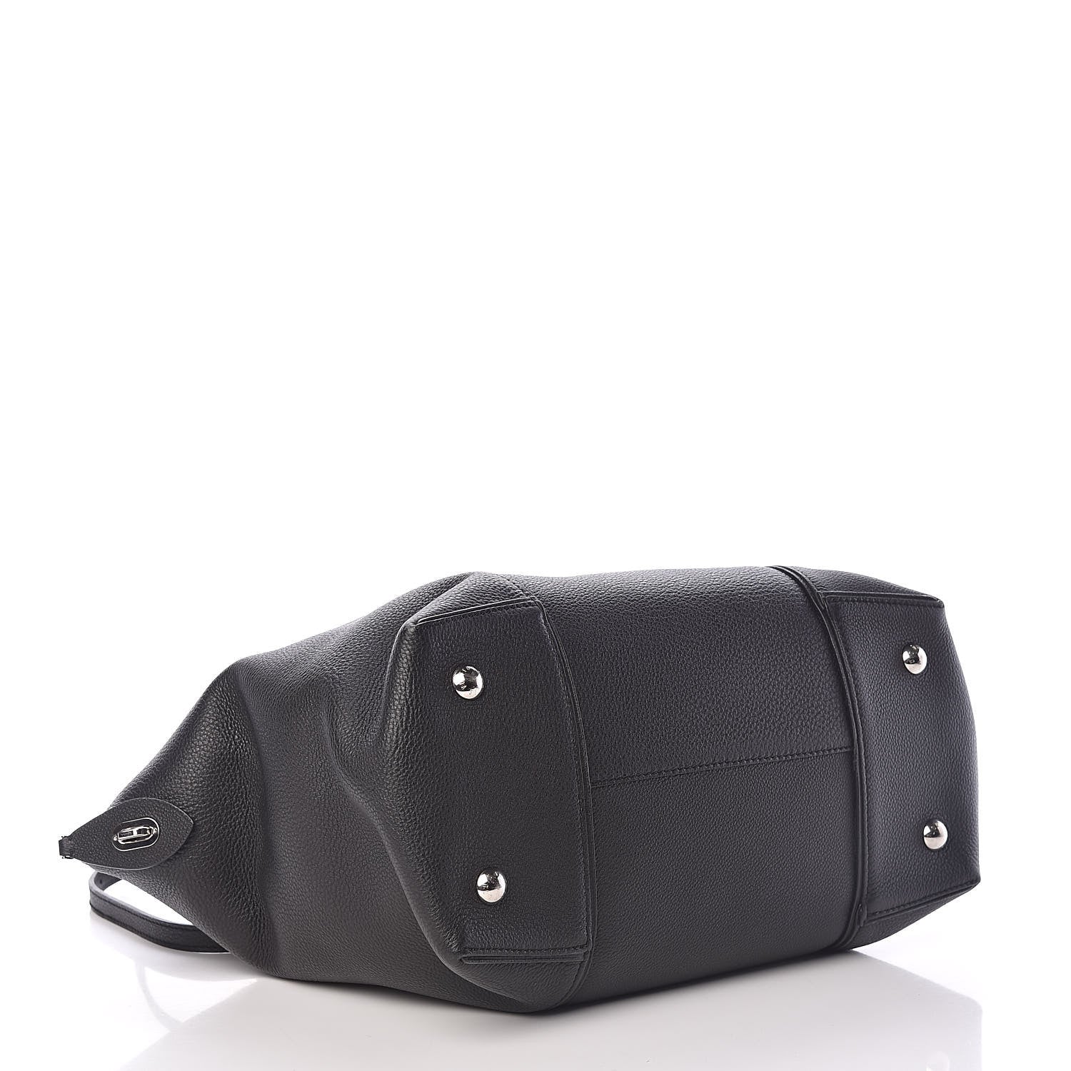 Louis Vuitton Veau Cachemire Soft Lockit MM Black 4 of 20