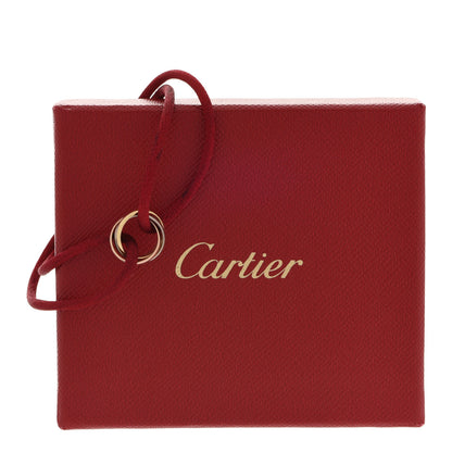 Cartier 18K Pink Yellow White Gold Trinity Cord Bracelet Red 7 of 7