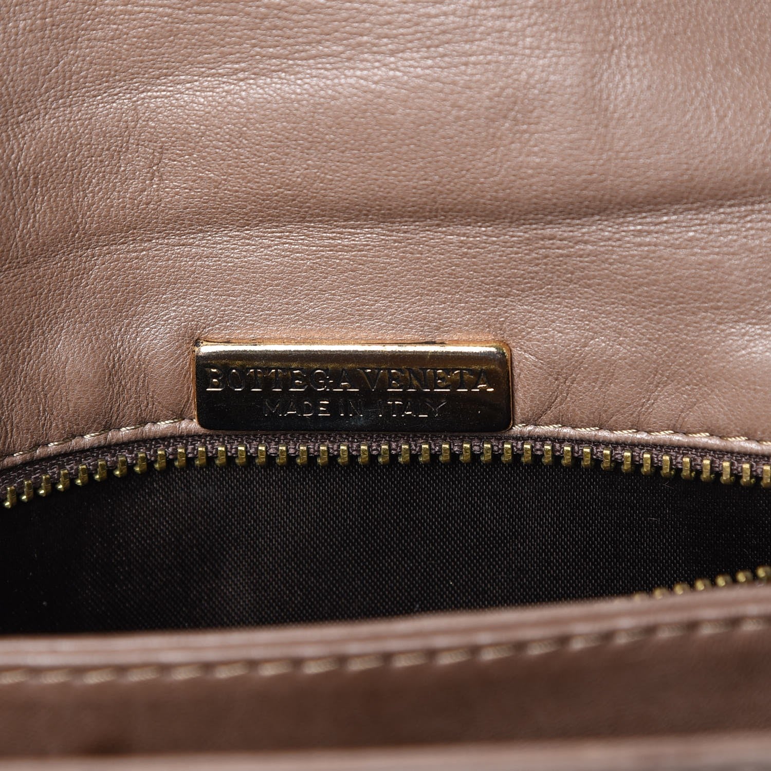 Bottega Veneta BOTTEGA VENETA Nappa Intrecciato Flap Shoulder Bag Bag Old Petra 7 of 19