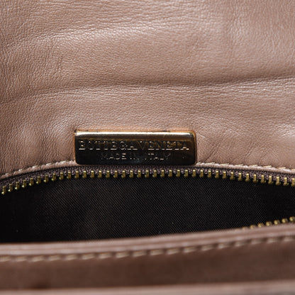 Bottega Veneta BOTTEGA VENETA Nappa Intrecciato Flap Shoulder Bag Bag Old Petra 7 of 19