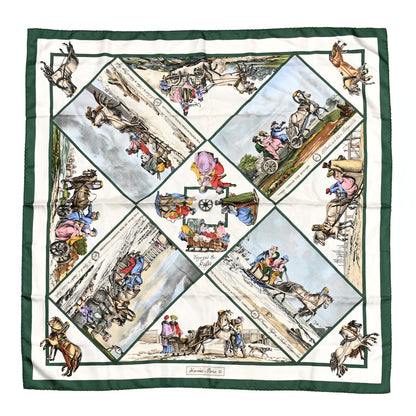 Hermes Silk Voyages En Russie Scarf 90 1 of 5