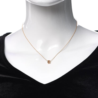 Tiffany 18K Rose Gold Atlas Open Pendant Necklace 2 of 5