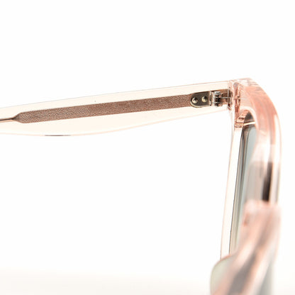 Celine Acetate CL40022F Sunglasses Baby Pink Turquoise 6 of 7