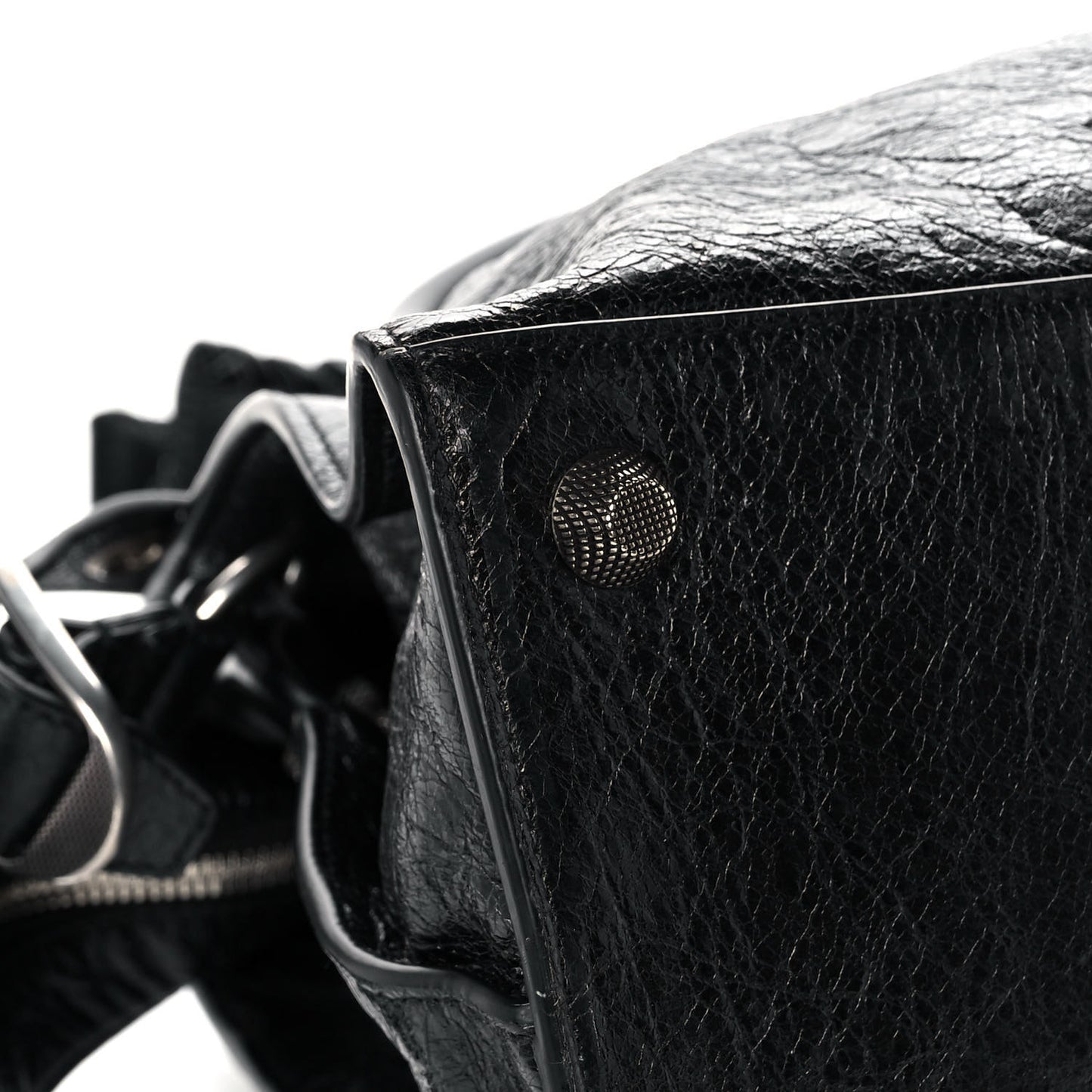 Agneau Arena Neo Cagole City Handbag Black