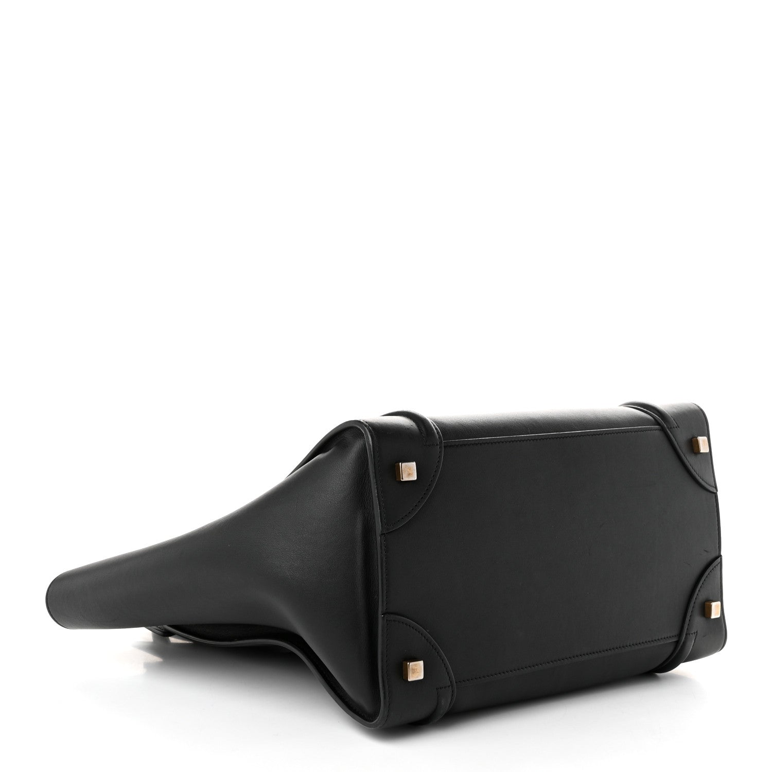 Celine Smooth Calfskin Mini Luggage  Black 3 of 11