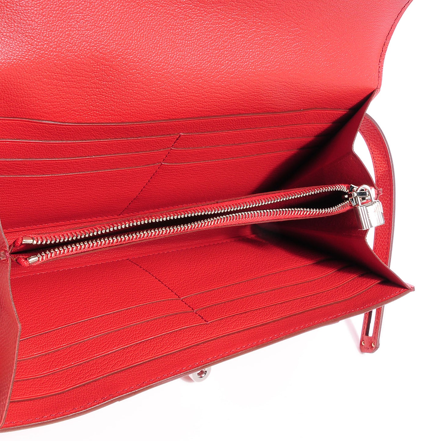 Epsom Flag Kelly Longue Wallet Corail Flamingo