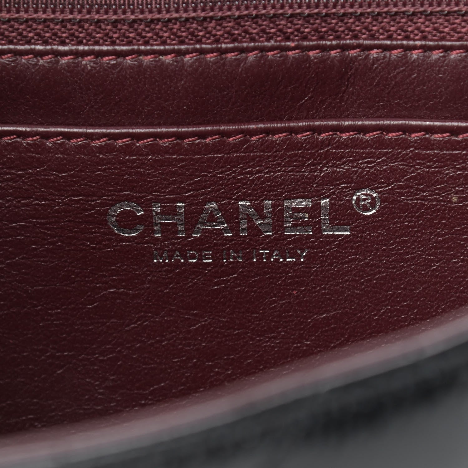 Chanel Crinkled Patent Quilted Jumbo Single Flap Black 6 of 15