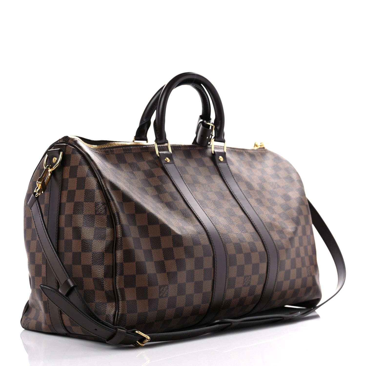 Louis Vuitton Damier Ebene Keepall Bandouliere 45 3 of 11