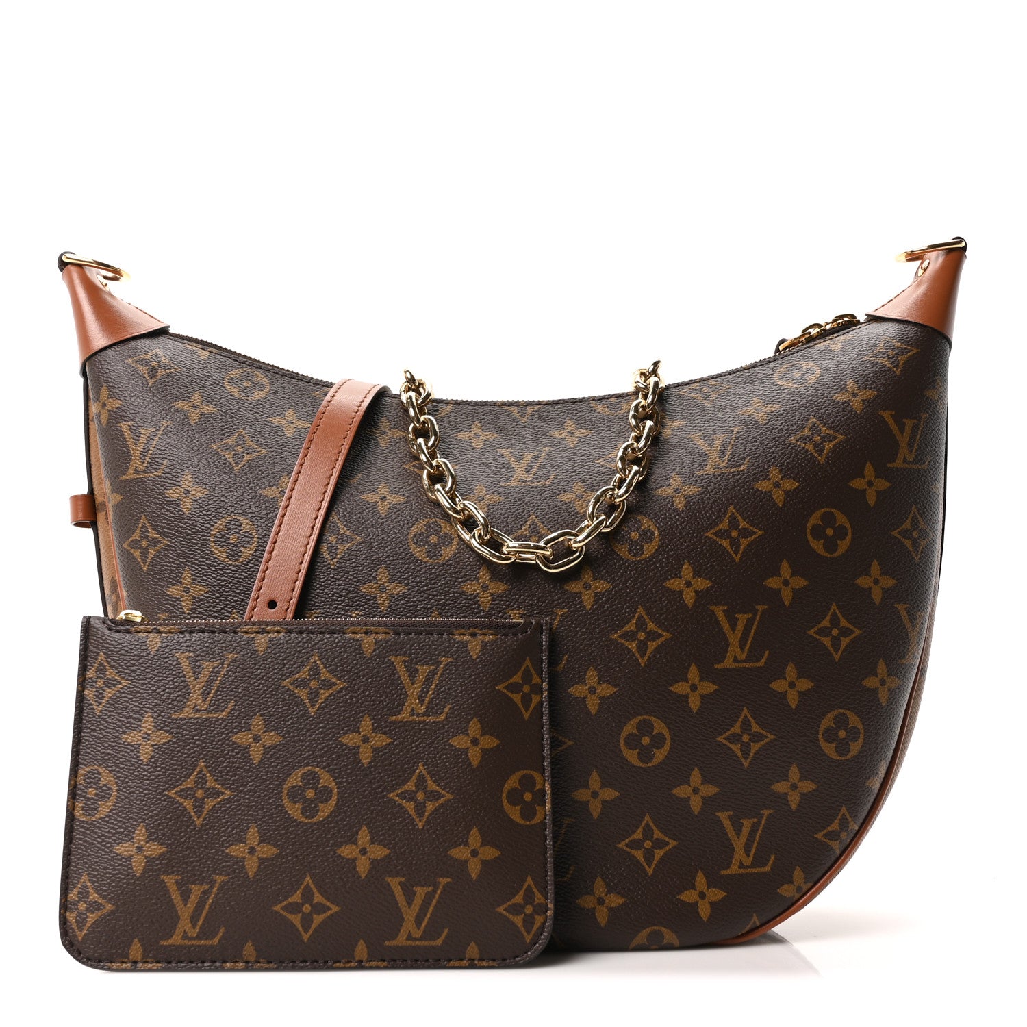 Louis Vuitton Reverse Monogram Loop Hobo 3 of 10