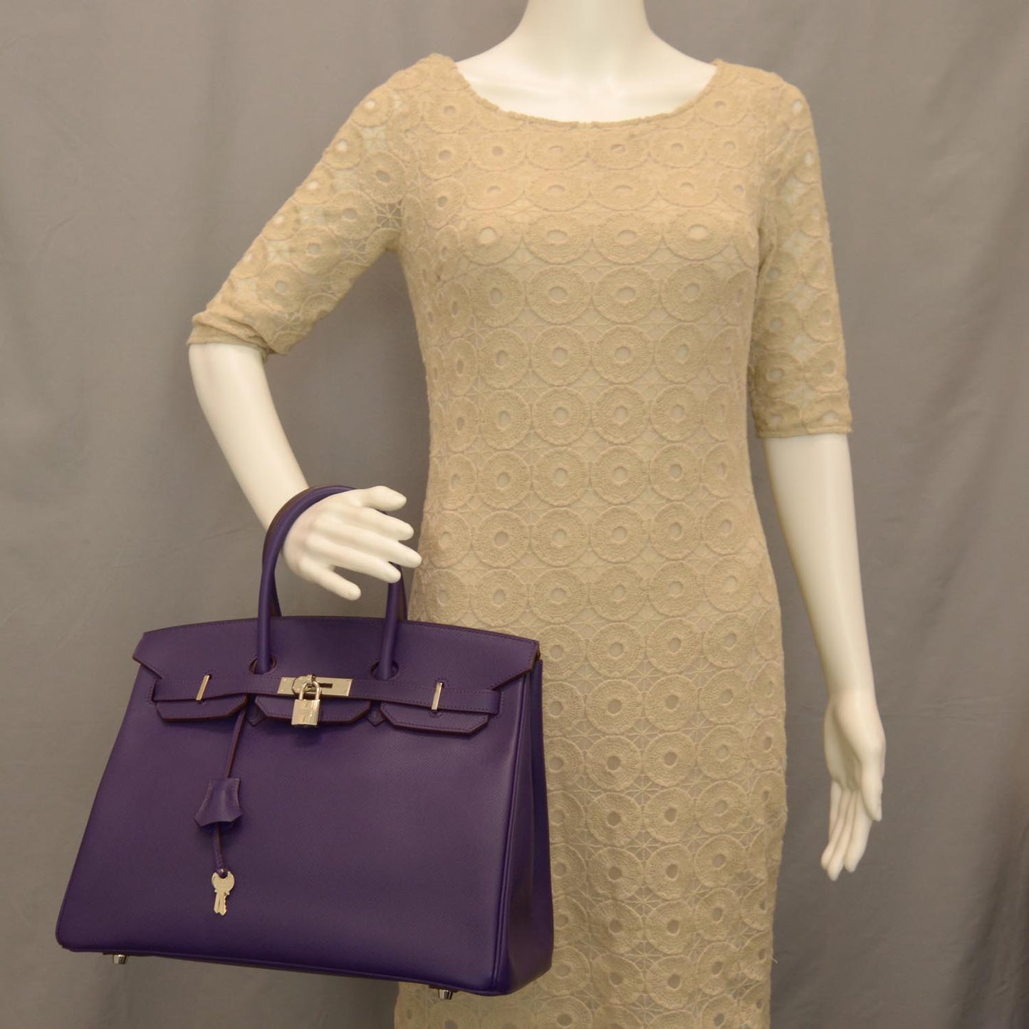 Epsom Birkin 35 Iris