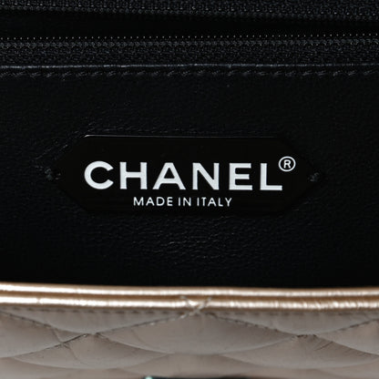 Chanel Metallized Aged Calfskin Quilted 2.55 Reissue 226 Hanger Flap Gold 5 of 13