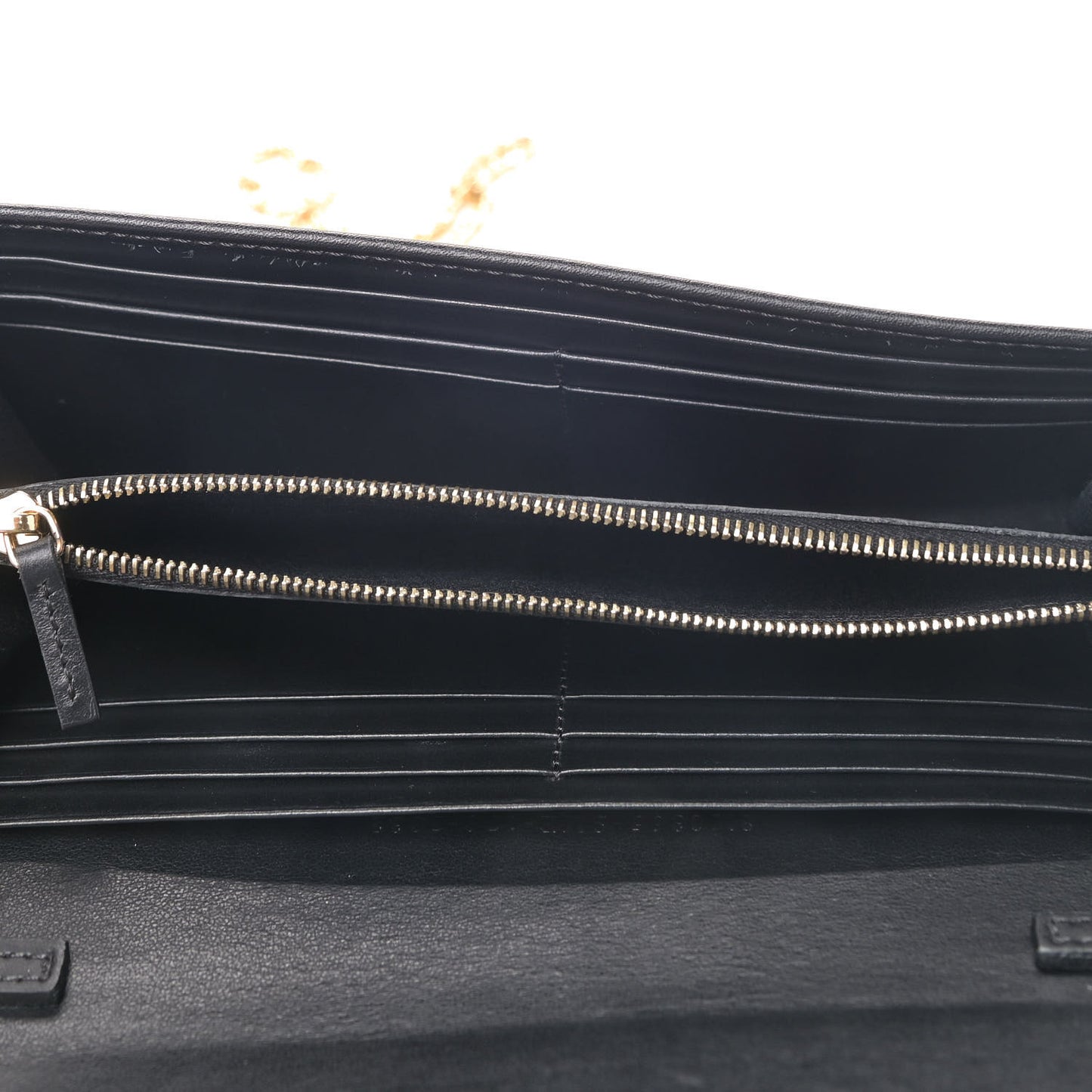 Vitello Liberty Century Lucido By The Way Continental Wallet On Chain Black