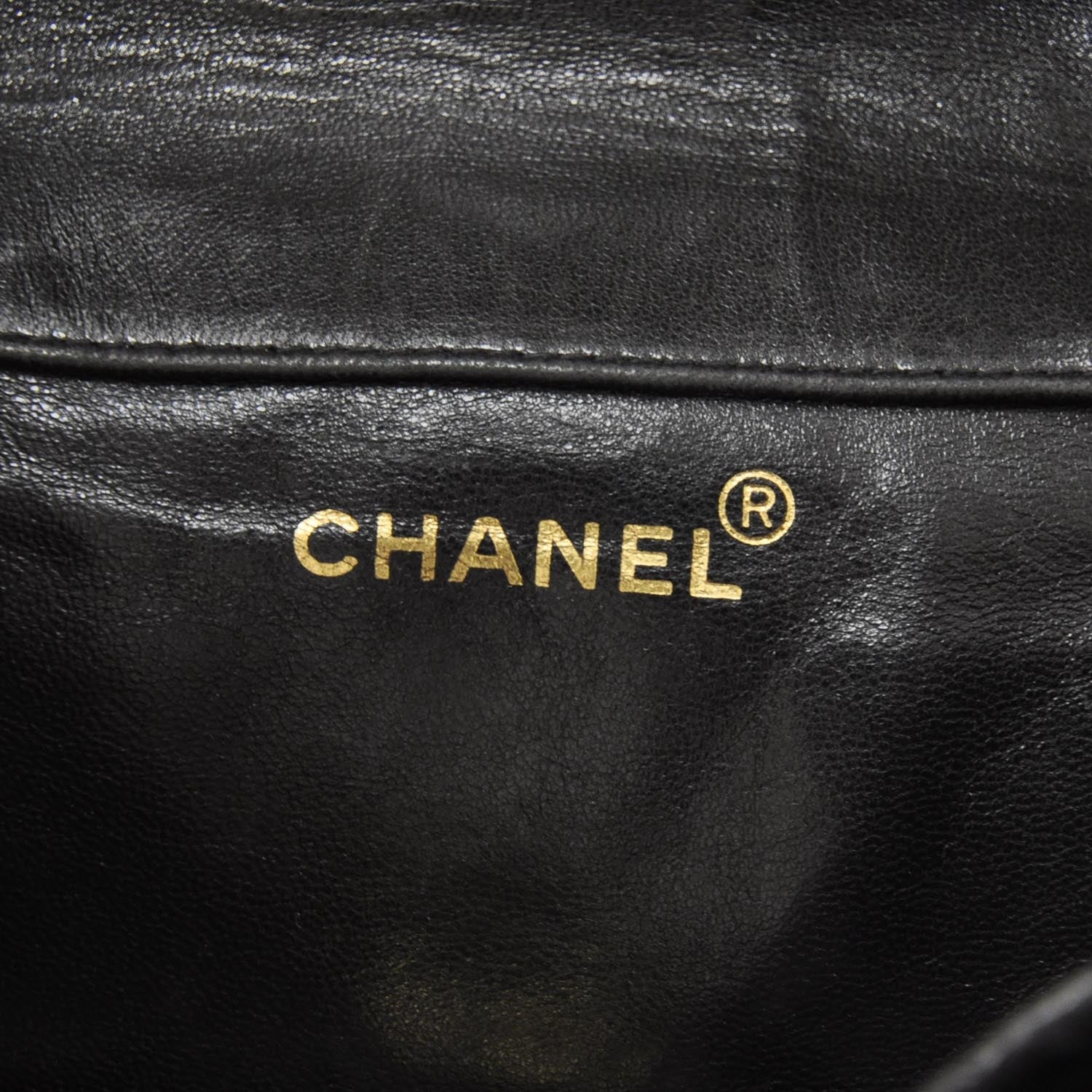 Chanel Lambskin Quilted Chain Backpack Dark Brown 8 of 9
